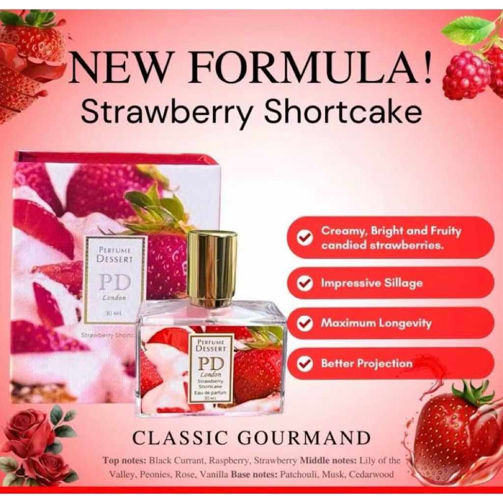 Perfume Dessert Strawberry Shortcake Perfume (Category: Fragrance & Deodorants) located in Taguig. Submitted by plumsies (Listing ID 1469330034, Image 1). Description: .