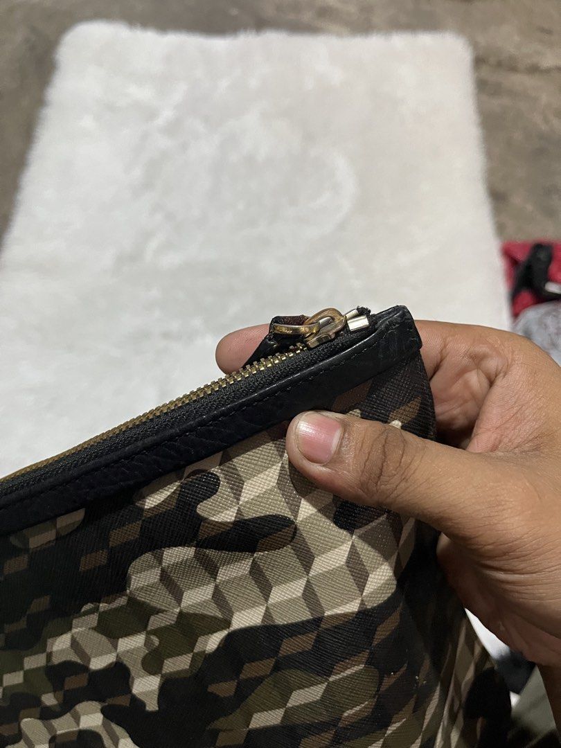 Pierre Hardy Camouflage Geometric Print Pouch (Category: Luxury Bags & Wallets) located in Cotabato. Submitted by big_cash (Listing ID 1469186129, Image 3). Description: .