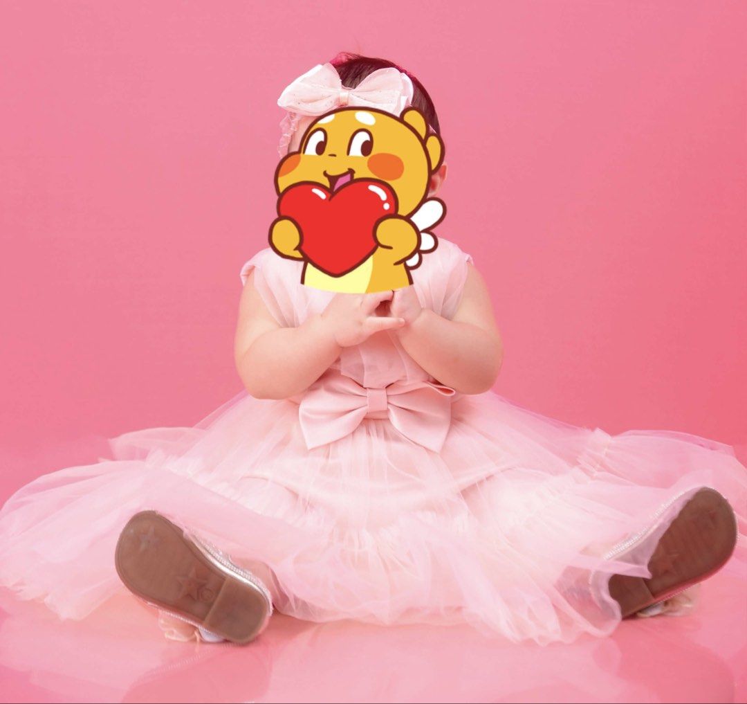 Pink Gown (Category: Babies & Kids Fashion) located in Cavite. Submitted by art_declutter (Listing ID 1469186790, Image 2). Description: Used for pictorisl Can send actual photos & video..