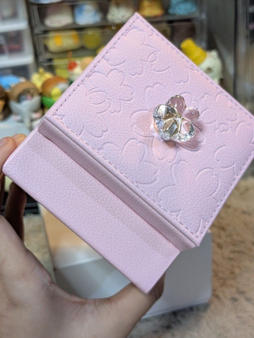 Pink Sakura Jewelry Box (Category: Accessory Holder, Box & Organizers) located in San Pedro. Submitted by eurisilvers (Listing ID 1469282864, Image 3). Description: — shipping is via J&T Express — mop: gcash, maya, bank transfer — location: san pedro city, laguna.