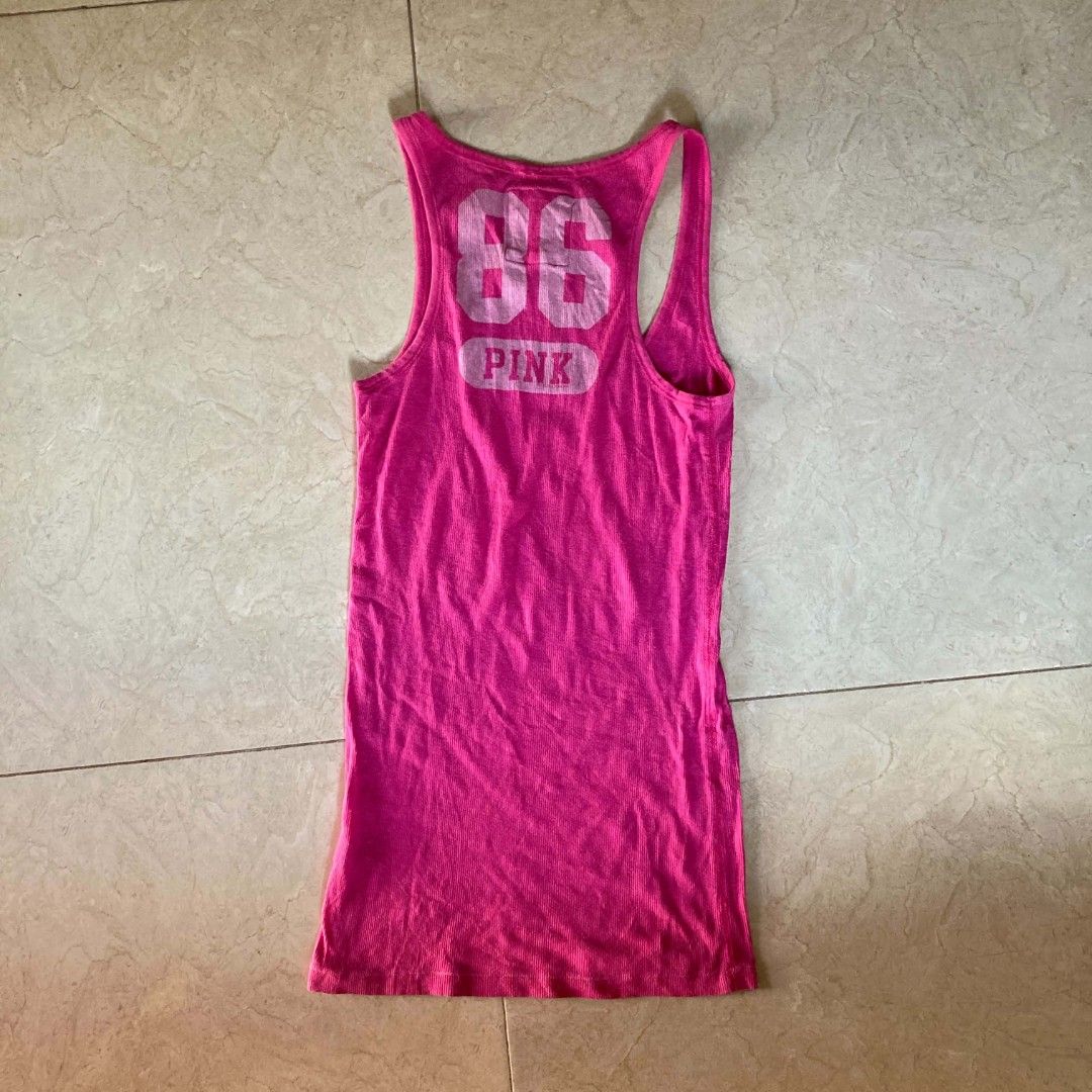 Pink sando (Category: Activewear) located in Bulacan. Submitted by ajinn_ (Listing ID 1469366093, Image 3). Description: issue missing some rhinestone.
