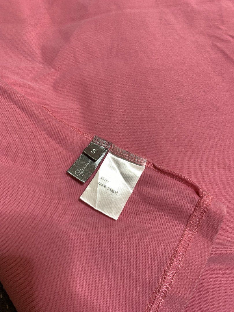 PINK T-SHIRT (Category: Tshirts & Polo Shirts ) located in Bacolor. Submitted by mllrigwy (Listing ID 1469171783, Image 3). Description: PINK T-SHIRT ₱249 + sf Length 26 inch Waist/Width 21 inch Mop: gcash only! Loc: Pampanga Color may vary due to lighting Cotton Payment First! Fixed price .