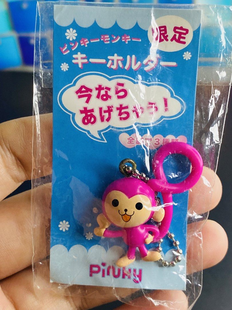 Pinky Monkey Charm (Category: Character Goods) located in Manila. Submitted by kawaii_omocha_est2020 (Listing ID 1469341995, Image 1). Description: .