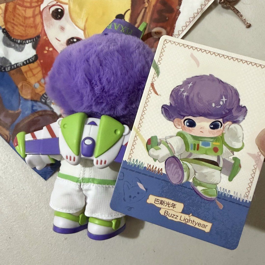 Pixar x Dimoo “Buzz Lightyear” Plush Pendant [SECRET] (Category: Plushies & Soft Toys) located in Manila. Submitted by gabskkasells (Listing ID 1469281269, Image 3). Description: Buzz Lightyear ⚡️ Popmart Pixar x Dimoo Plush Pendant P5,500 • RFS: Dupe, I just wanted SULLEY naka-4 attempts na aq jusme naman • MOP: GCash • MOD: Lalamove or Grab • Meet ups: ✅ Around UST area or SM San Lazaro ✅ Alabang Town Center/SM Southmall • ETA: Probably this we