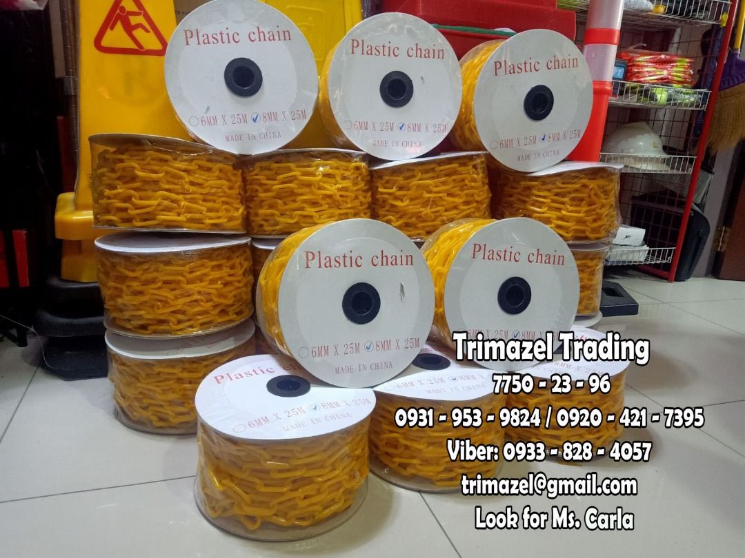 PLASTIC CHAIN (Category: Looking For) located in Caloocan City. Submitted by trzl_liza14 (Listing ID 1469168914, Image 1). Description: ✅ Guaranteed lowest price ✅ Quality products ✅ Big discount for bulk orders ✅ 100% LEGIT TRUSTED SUPPLIER! ✅ With Complete Legal Documents ✅ BIR Registered We Supply All Kinds Of PPE Supplies, Raincoat, Hard Hat, Cooler Box, Plastic Trash Bin, Road Barriers, Kayak Boats, Crystal Kayak, Traffic Cone, T-Bollards & 