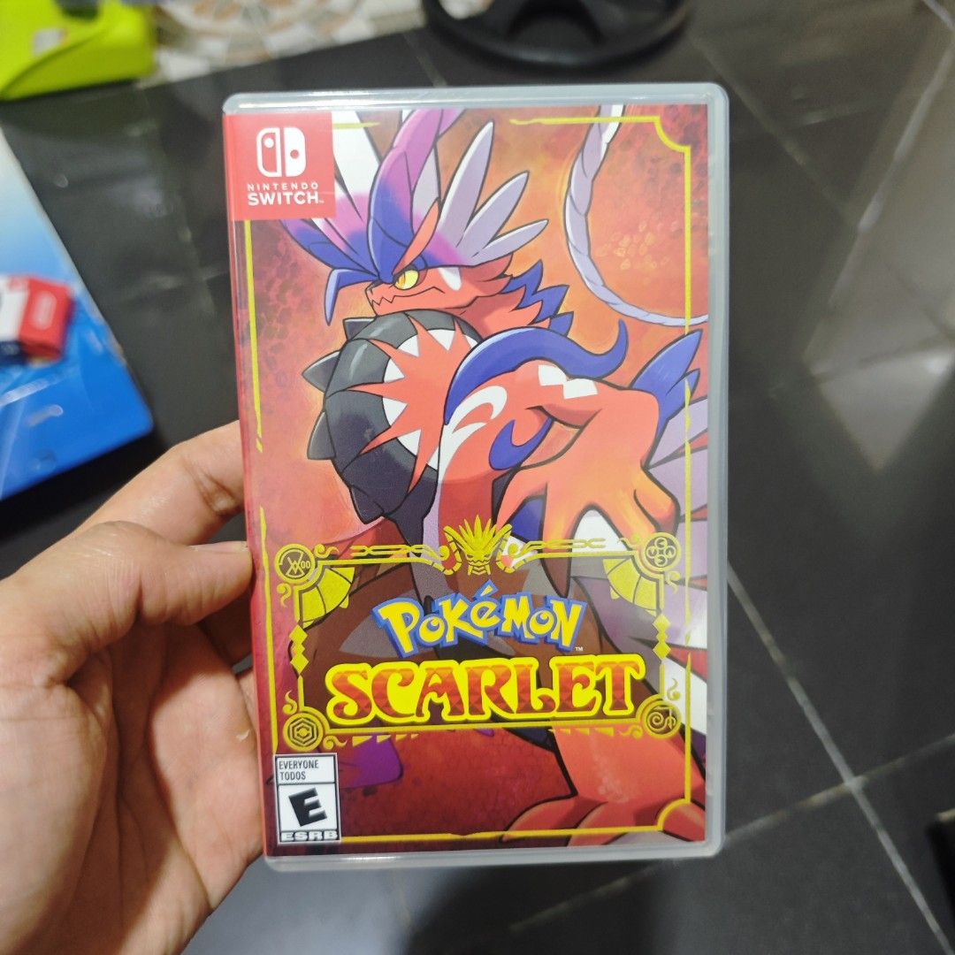 Pokemon Scarlet Switch Game (Category: Nintendo) located in Quezon City. Submitted by shopme_gadget30 (Listing ID 1469281641, Image 1). Description: kindly read the details first for sale fixed price mint Condition tested and working with case and game card compatible to Nintendo switch usa region qc area meet up: sm north shipping fee must shoulder by the buyer via lalamove or grab payment: bdo/gcash happy gaming everyone.