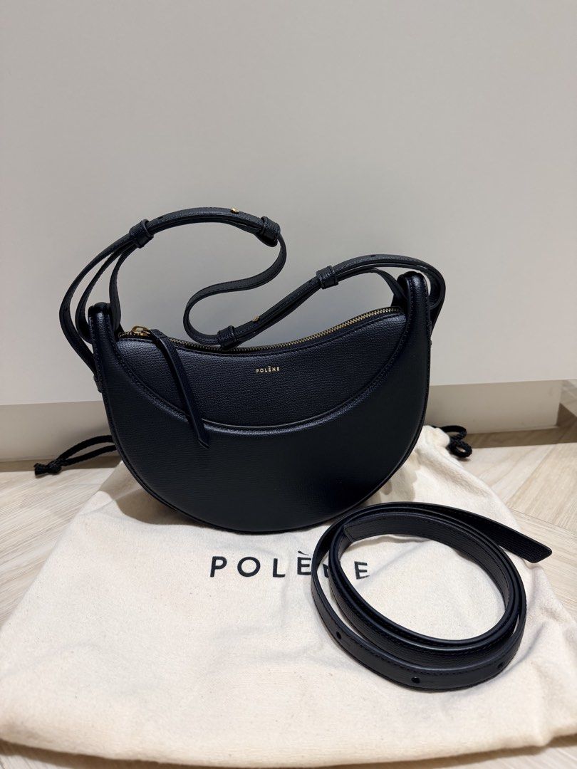 Polene Numero Dix black (Category: Luxury Bags & Wallets) located in Manila. Submitted by sunflowershoppp (Listing ID 1469239433, Image 2). Description: COMPLETE WITH BOX AND DUSTBAG and extra long strap.