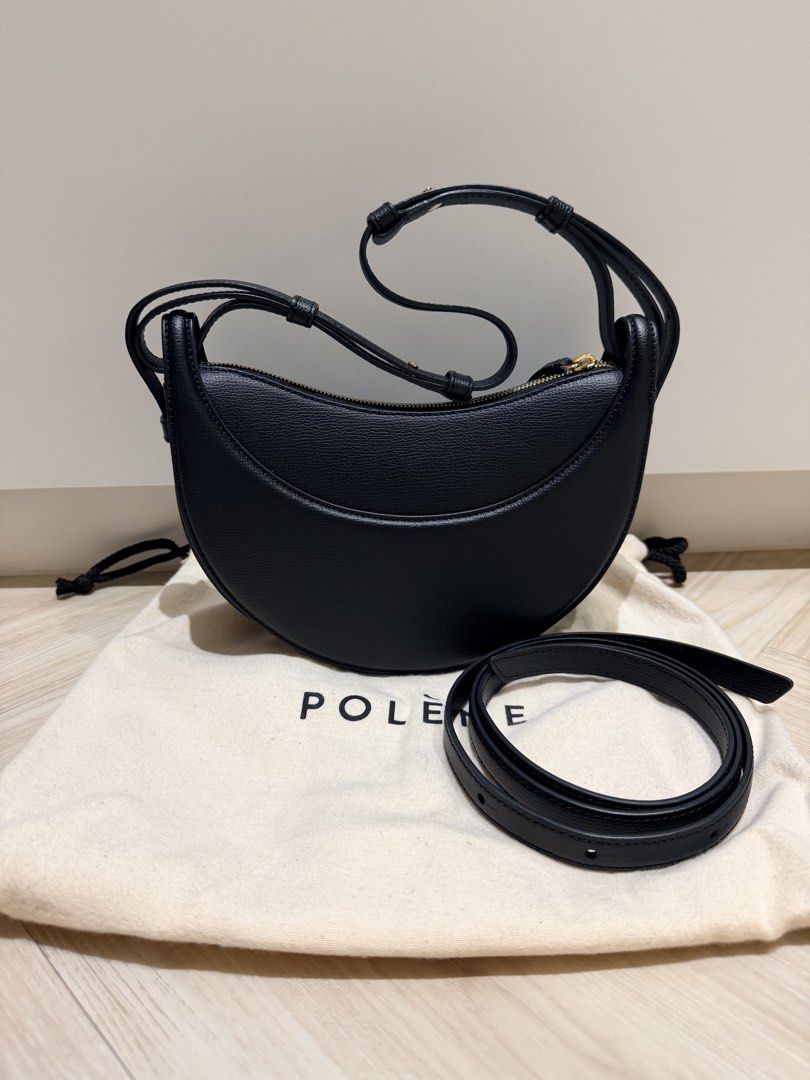 Polene Numero Dix black (Category: Luxury Bags & Wallets) located in Manila. Submitted by sunflowershoppp (Listing ID 1469239433, Image 3). Description: COMPLETE WITH BOX AND DUSTBAG and extra long strap.