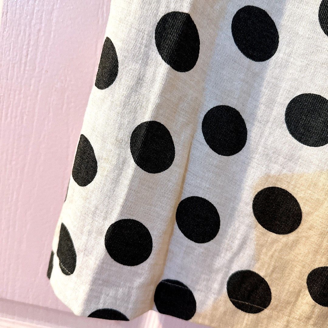 Polka Dot Midi Skirt (Category: Skirts) located in Manila. Submitted by withlovesam (Listing ID 1469282676, Image 2). Description: waiat 25-26 used once.
