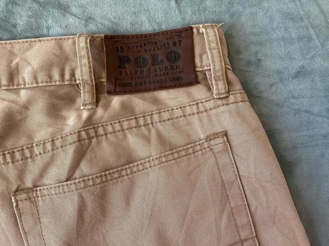 Polo by RL 650 Straight (Category: Chinos) located in Rizal. Submitted by daddyjayofficialph (Listing ID 1469259145, Image 3). Description: Polo By RL 650 Straight Size: 36x40. Leg opening: 9. Chino. Leather Patch. Location: Nueva Ecija. DM📩.