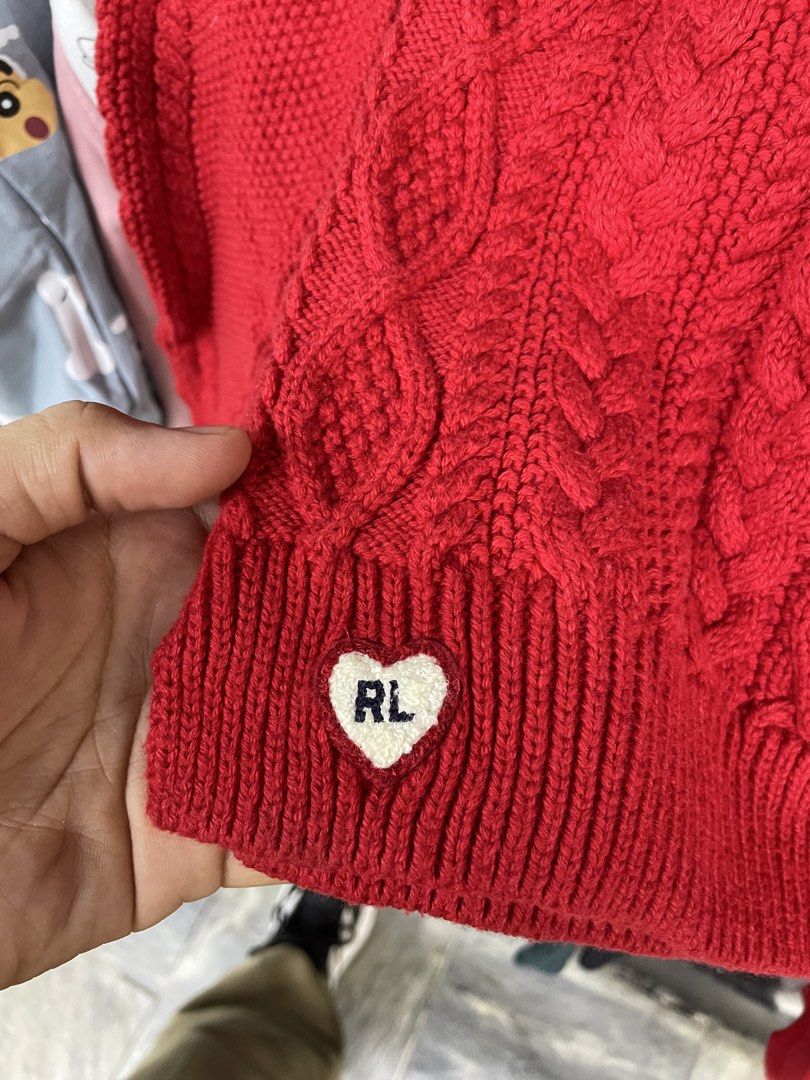 Polo Knitted (Category: Coats, Jackets and Outerwear) located in Lucena. Submitted by riyizthriftz (Listing ID 1469300670, Image 2). Description: Polo Ralp Lauren Knitted W14 L19 Excellent condition Color rate 10/10 .
