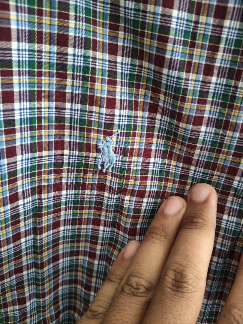 Polo Ralph Lauren button down Polo shirt (Category: Tshirts & Polo Shirts ) located in Cabadbaran. Submitted by jem1124 (Listing ID 1469216899, Image 2). Description: 19x26 excellent condition No issue.