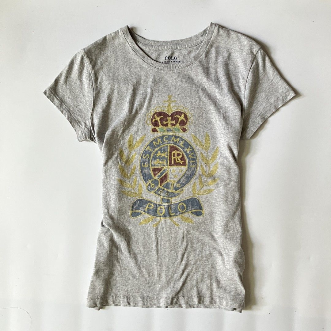🌼Polo Ralph Lauren gray tee • small - medium (Category: Shirts) located in Cagayan de Oro. Submitted by capybara.co.ph (Listing ID 1469200947, Image 2). Description: small - medium L24 B34 - 40 🌺 mine ₱149 | grab ₱199 💓 lock ₱219 ♡ most items are thrifted, so manage your expectations ♡ most items are unwashed & steamed only ♡ no cod ♡ no return, exchange or cancelation ♡ will block & post if no reply or cancelled ♡ mop is maribank ♡ mod is j&t