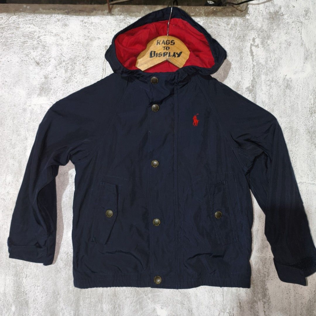 POLO RALPH LAUREN JACKET (Category: Babies & Kids Fashion) located in Masbate. Submitted by ydruattacks (Listing ID 1469279787, Image 1). Description: MEASUREMENT: 14-14.5WIDTH X 16LENGTH CONDITION: GOOD.