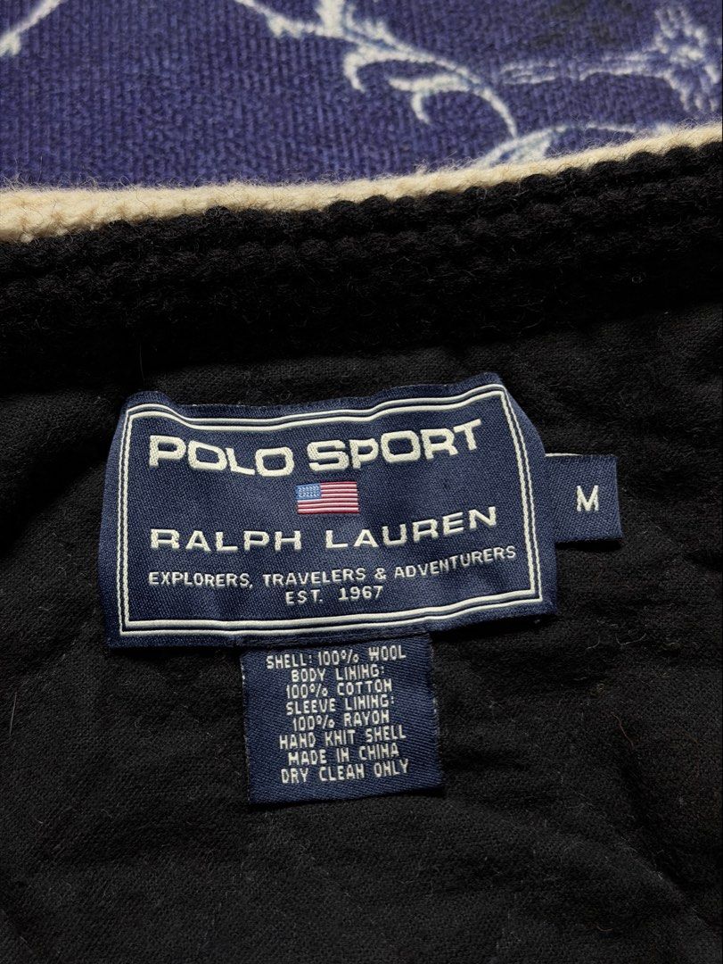 Polo Sport Ralph Lauren Aztec Wool Jacket (Category: Coats, Jackets and Outerwear) located in Valenzuela. Submitted by telagram (Listing ID 1469208176, Image 2). Description: .