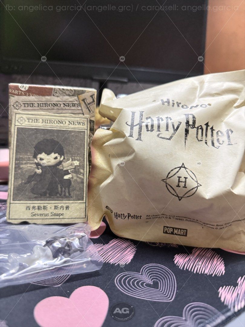 POP MART | Hirono x Harry Potter (Severus Snape) (Category: Designer & Blind Box Toys) located in Pasay City. Submitted by angelle.garcia (Listing ID 1469297864, Image 2). Description: ❣️ MAKE READING A HABIT ❣️ box opened from the bottom. sealed foil and accessories. ◞♡ haggling below indicated price will not be entertained. ◞♡ rfs: extra ◞♡ pay as you order ◞♡ loc: pasay ◞♡ mop: gcash / maya / maribank / bank transfer (bpi or ub) ◞♡ mod: j&t ex