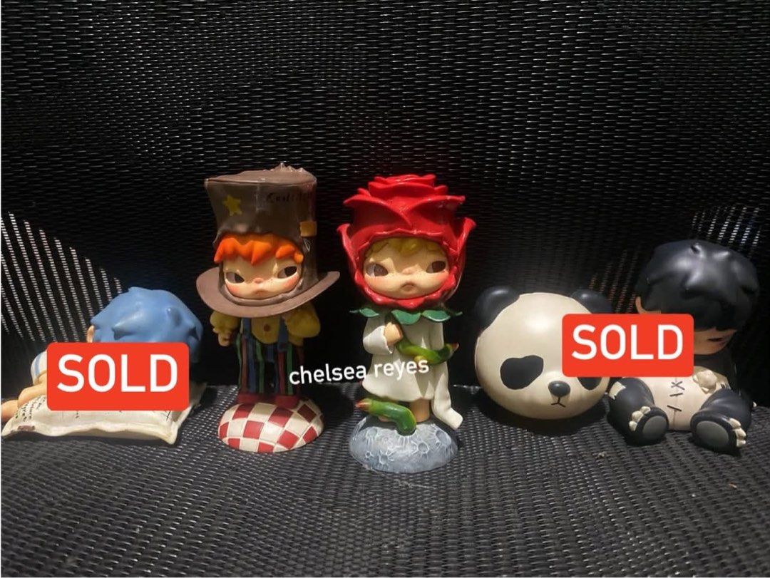 Pop Mart Hirono Le Petit Prince (Category: Designer & Blind Box Toys) located in Manila. Submitted by shop.decluttering (Listing ID 1469171477, Image 1). Description: Complete inclusion (box, card, foil) Hirono x Le Petit Prince 1. The Rose - 800 2. The Conceited Man - 300 ❌SOLD❌ Hirono x Mime - Poem ❌SOLD❌ Doll Panda.