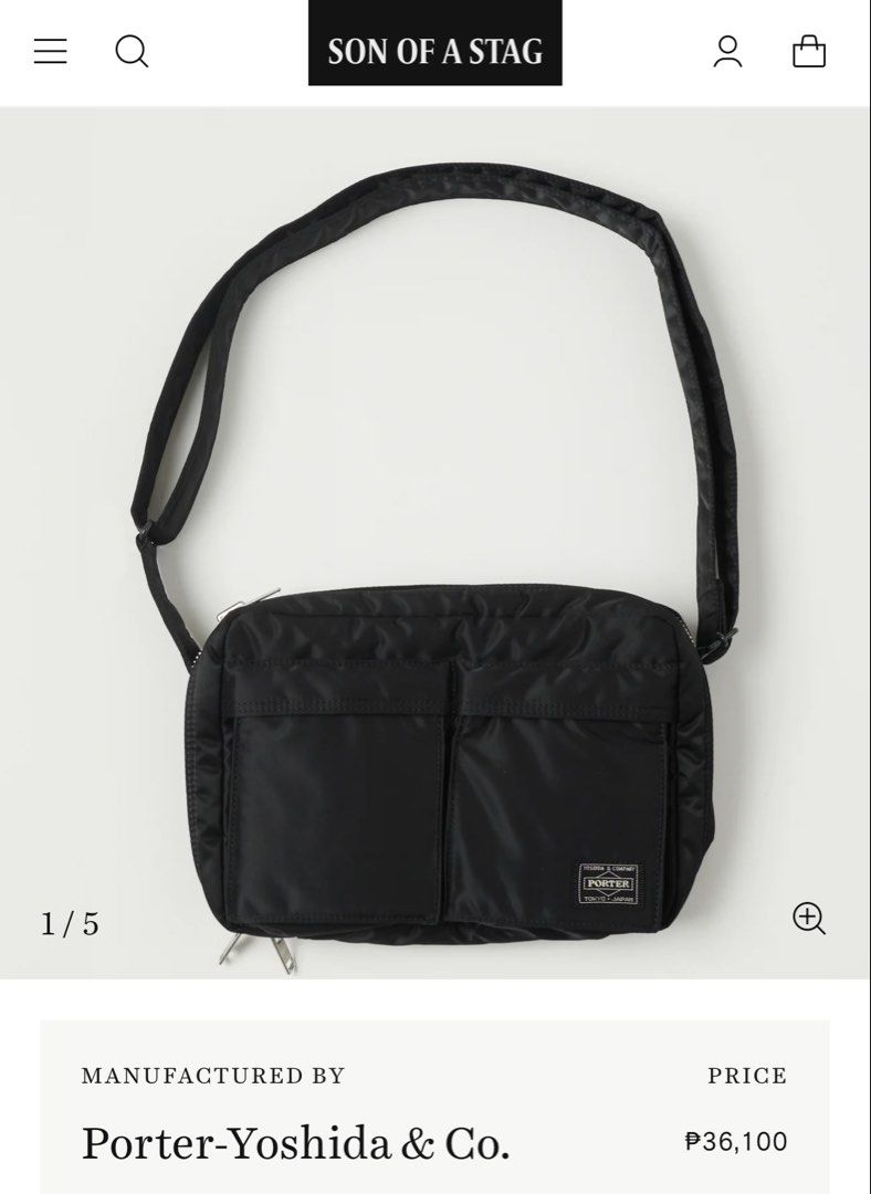 PORTER Tanker Shoulderbag 1 (Category: Sling Bags) located in Bauang. Submitted by thriftypockets92 (Listing ID 1469199914, Image 3). Description: .