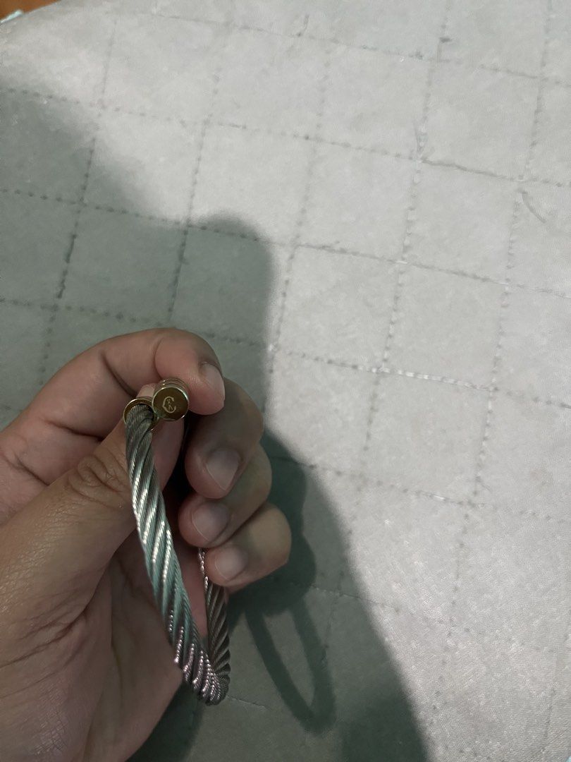 Pre-loved Charriol Celtic Cable Bangle (Category: Bracelets) located in Cabuyao City. Submitted by aygeegrace (Listing ID 1469189390, Image 3). Description: Pre-loved. Bracelet only no box Easy to wear cuff style Can wear solo or with other bracelets Elevate outfits Negotiable.