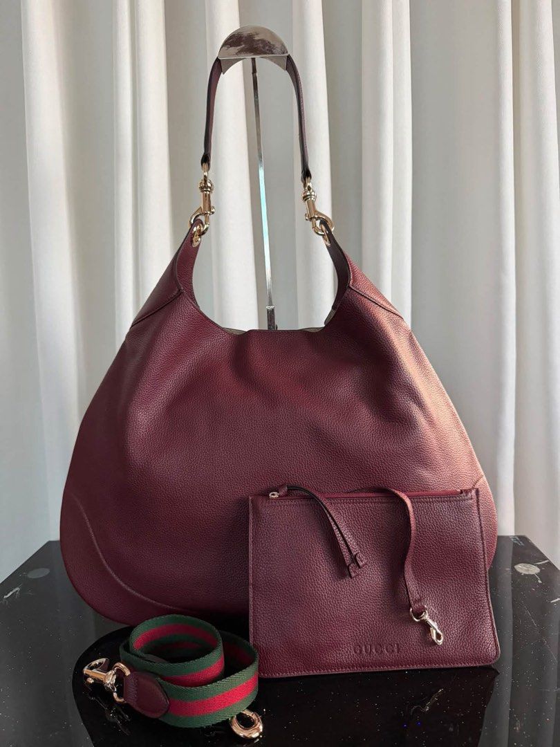 Preloved GG Shoulder Bag (Category: Luxury Bags & Wallets) located in Manila. Submitted by bagsandmanymanymore1 (Listing ID 1469170341, Image 1). Description: Preloved GG Size 49cm Genuine suede leather What you see is what you get Rank SA.