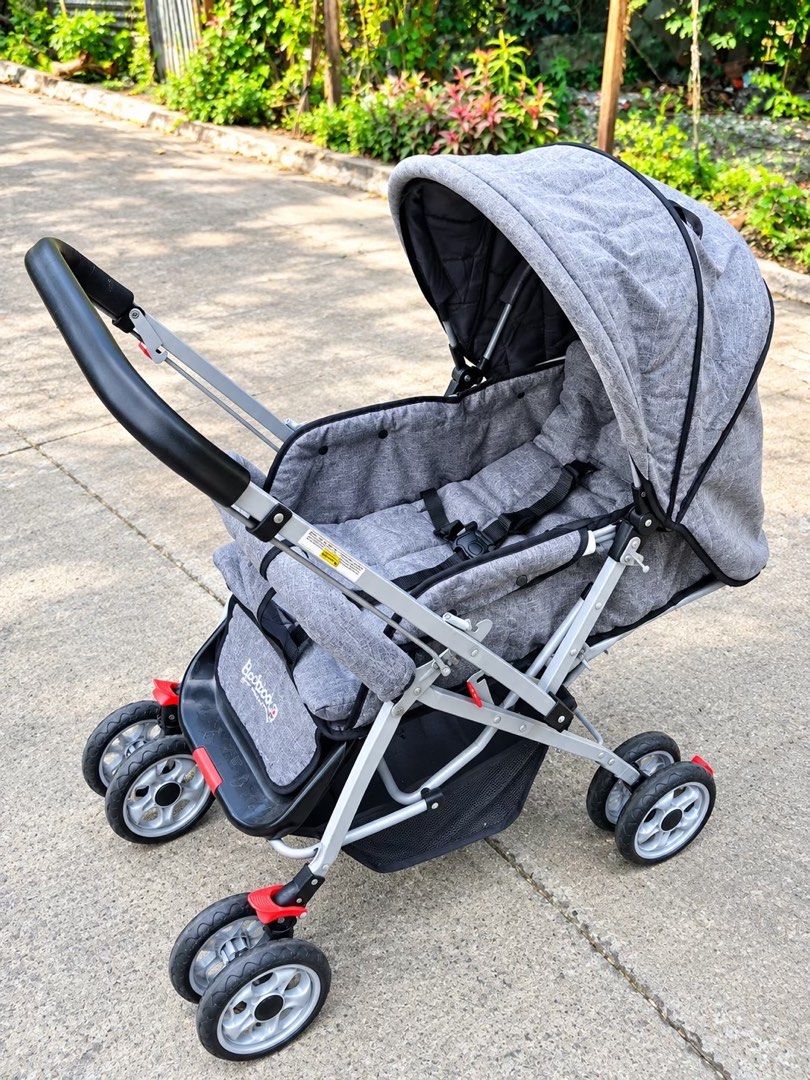 Preloved stroller (newborn-toddler) (Category: Strollers) located in Manila. Submitted by mj_padua (Listing ID 1469236829, Image 1). Description: ₱1,300 Preloved stroller (newborn-toddler) Nahihiga / nauupo Reversible handle 📍Antipolo, Rizal Lalamove or self pick up .