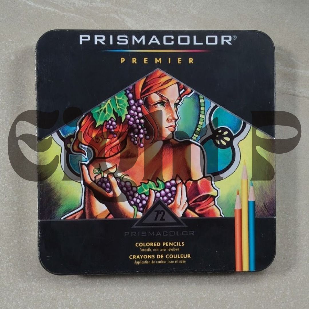 Prismacolor Premier 72 Colored Pencils Set (Category: Stationery & School Supplies) located in Rizal. Submitted by p_0324 (Listing ID 1469185019, Image 1). Description: - Authentic Prismacolor Premier Colored Pencils Set - Includes 72 vibrant and rich shades - Soft cores designed for smooth blending and rich color laydown - Comes with the original metal storage case and inner plastic trays - Pencils are neatly organized by color family - Minimal 