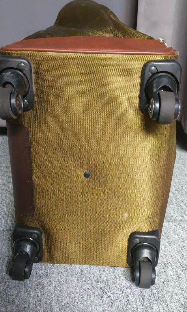 Protec by Ace (Category: Luggage) located in Manila. Submitted by jzjapansurplus (Listing ID 1469206533, Image 2). Description: IMPORTED FROM JAPAN PROTECA BY ACE JAPAN Carry on,Cabin,small size 🔰Front Zipper Pocket 🔰Softcase Nylon Polyester 🔰360 Rotation Wheels 🔰Telescopic Push handle 🔰Wide space Suitcase 🔰 Lightweight 🔰NO ISSUE‼️MINIMAL MARK OF USAGE ONLY.