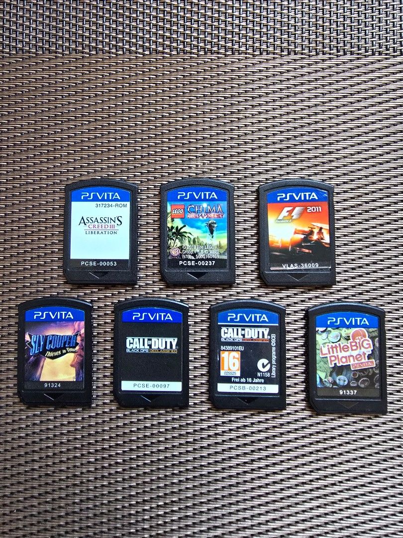 PS Vita Games (Category: PlayStation) located in Paranaque City. Submitted by r3tr0_n3m3sis (Listing ID 1469169245, Image 3). Description: (Pre loved PS Vita Games) - 500 each for Carts Only - 600 each for Case Games Good for Retro Collection! Meet-up: - Waltermart Sucat - LRT1 Dr Santos Station - SM Sucat - SM BF.