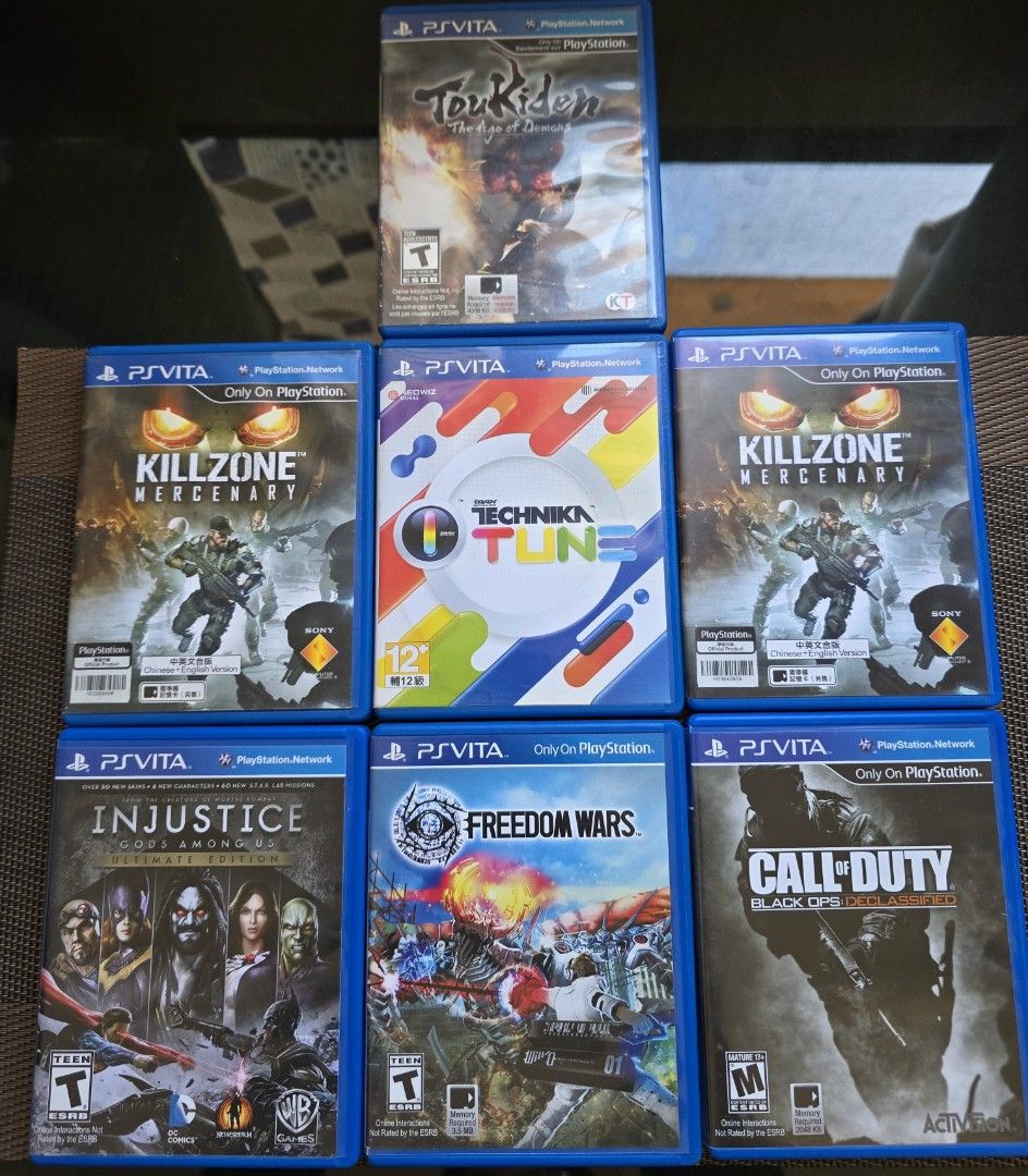 PS Vita Games (Category: PlayStation) located in Paranaque City. Submitted by r3tr0_n3m3sis (Listing ID 1469169245, Image 2). Description: (Pre loved PS Vita Games) - 500 each for Carts Only - 600 each for Case Games Good for Retro Collection! Meet-up: - Waltermart Sucat - LRT1 Dr Santos Station - SM Sucat - SM BF.