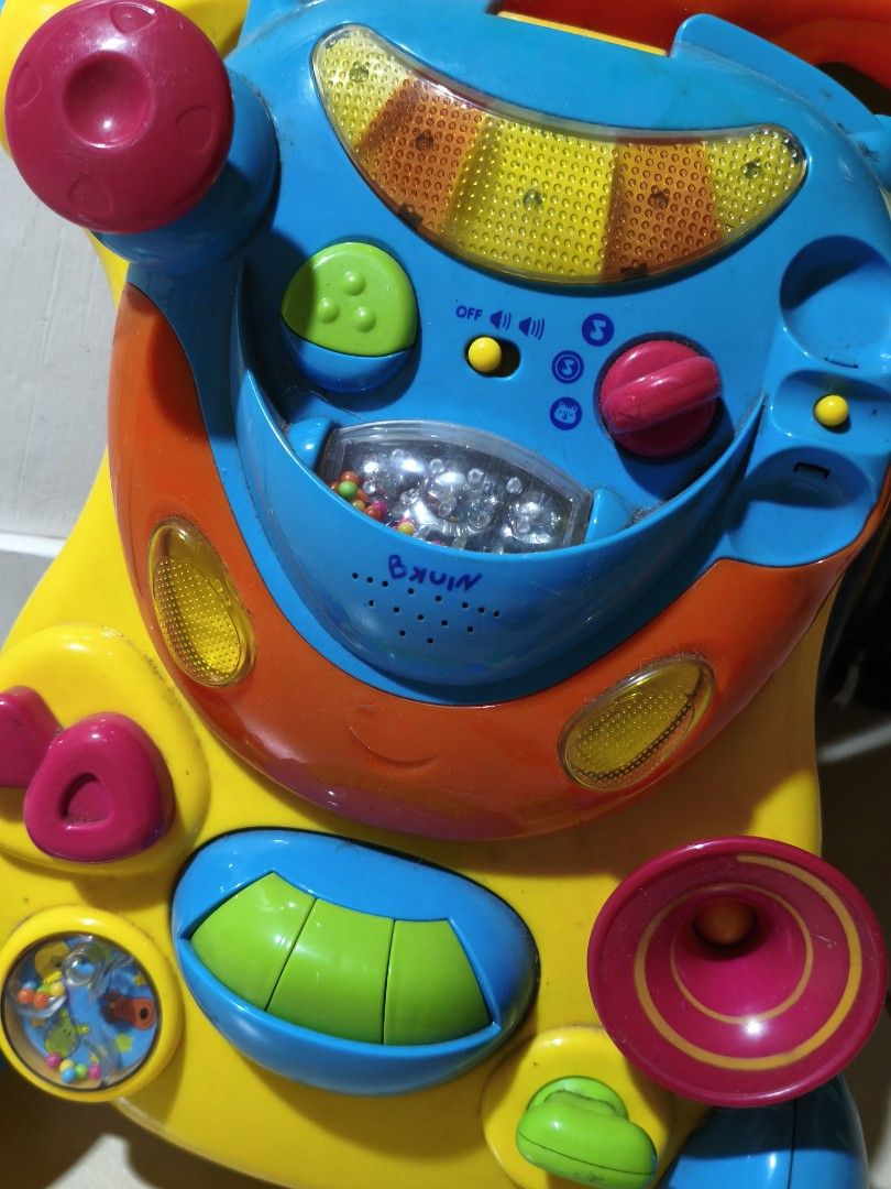 Push walker for baby (Category: Interactive Toys) located in Las Pinas. Submitted by dnbrbnt (Listing ID 1469162083, Image 2). Description: no major issue loc. las piñas.