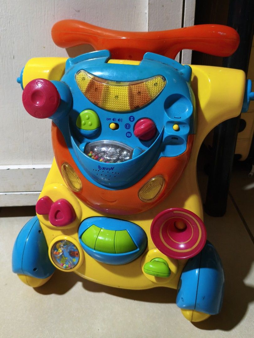 Push walker for baby (Category: Interactive Toys) located in Las Pinas. Submitted by dnbrbnt (Listing ID 1469162083, Image 1). Description: no major issue loc. las piñas.