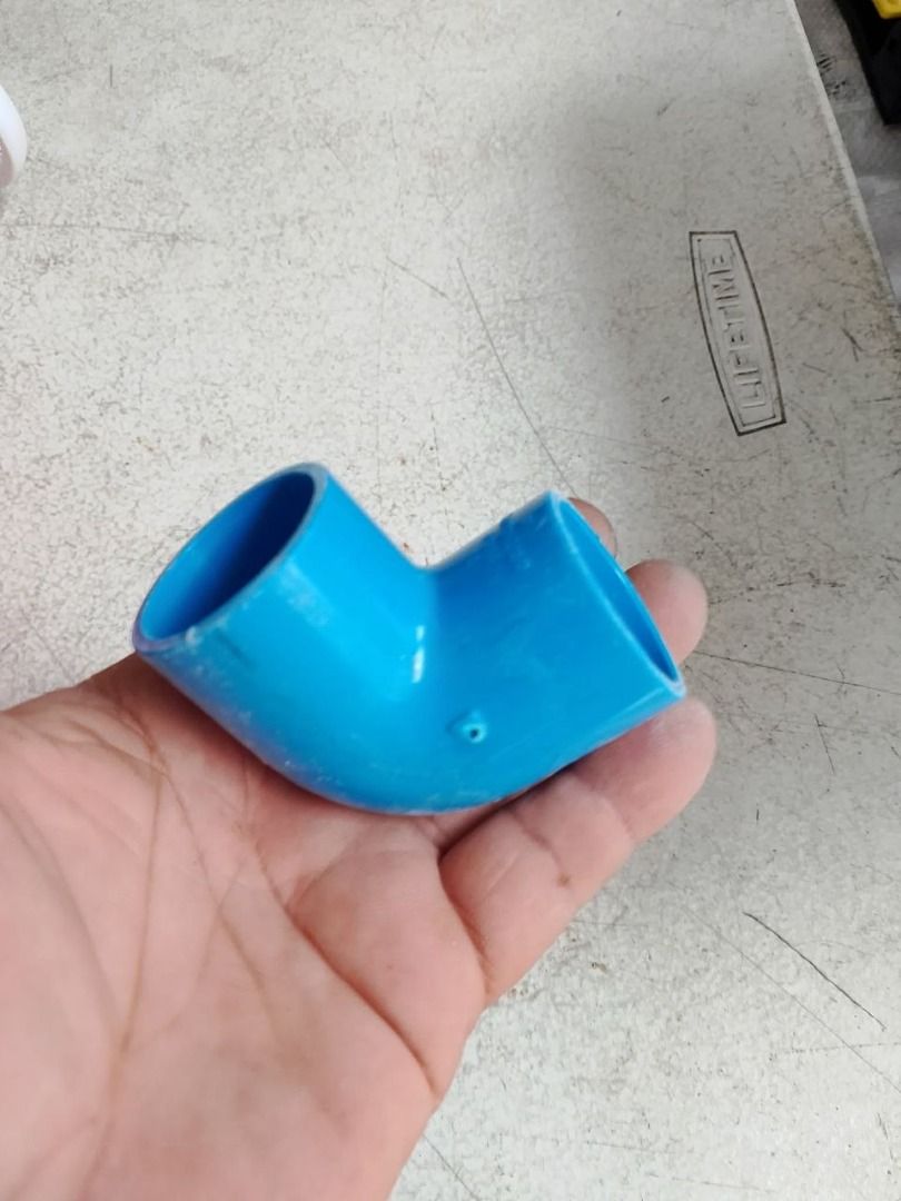 PVC Elbow blue Specs: 1" x 90° (Category: Everything Else Others) located in Manila. Submitted by joeyroque09 (Listing ID 1469239424, Image 2). Description: PVC Elbow blue Specs: 1" x 90°.