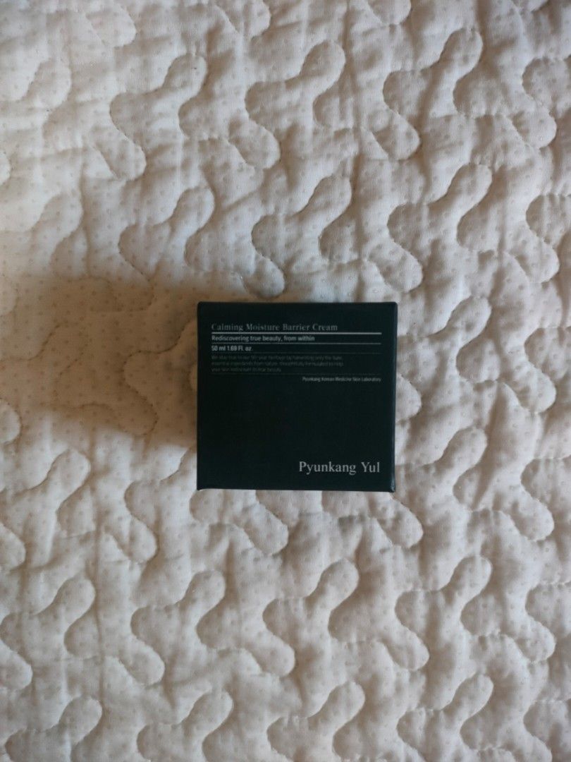 [PYUNKANG YUL] Calming Moisture Barrier Cream 50ml (Category: Face Care) located in Tabaco. Submitted by danielamc17 (Listing ID 1469252068, Image 1). Description: - brand new and sealed - 50ml loc: Albay mod: J&T / SPX Express.