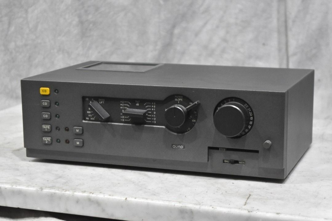QUAD 44 Control Unit (Preamplifier) (Category: Soundbars, Speakers & Amplifiers) located in Caloocan City. Submitted by letao_shopping_ph (Listing ID 1469189435, Image 1). Description: ◇Sold "as-is"◇ This item has not been tested for functionality; only a basic visual inspection has been performed. We cannot guarantee that it will operate correctly. ◆Appearance◆ The item shows signs of use and age, including scratches, dirt, and other marks. ◆Fun
