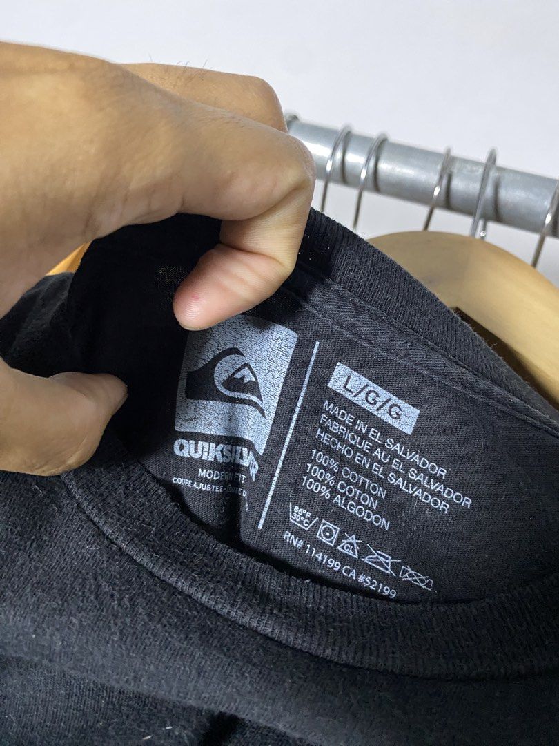 Quicksilver shirt (Category: Formal Shirts) located in Trece Martires City. Submitted by ridgeridethrift (Listing ID 1469245320, Image 3). Description: Width- 22 Length - 30.5 Color rate: 8.5/10.