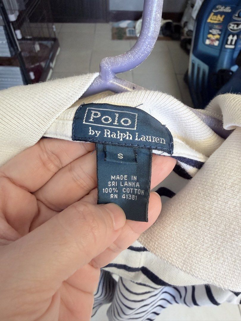 Ralph Lauren (Category: Babies & Kids Fashion) located in Pasig City. Submitted by shellbyf (Listing ID 1469163270, Image 2). Description: Bundle for Sale Original classic Ralph Lauren for Kids Size small 8/10 The striped one has no issues The periwinkle color has a little stain but I think it can be removed after wash as it was stored for years Guaranteed Authentic from USA .
