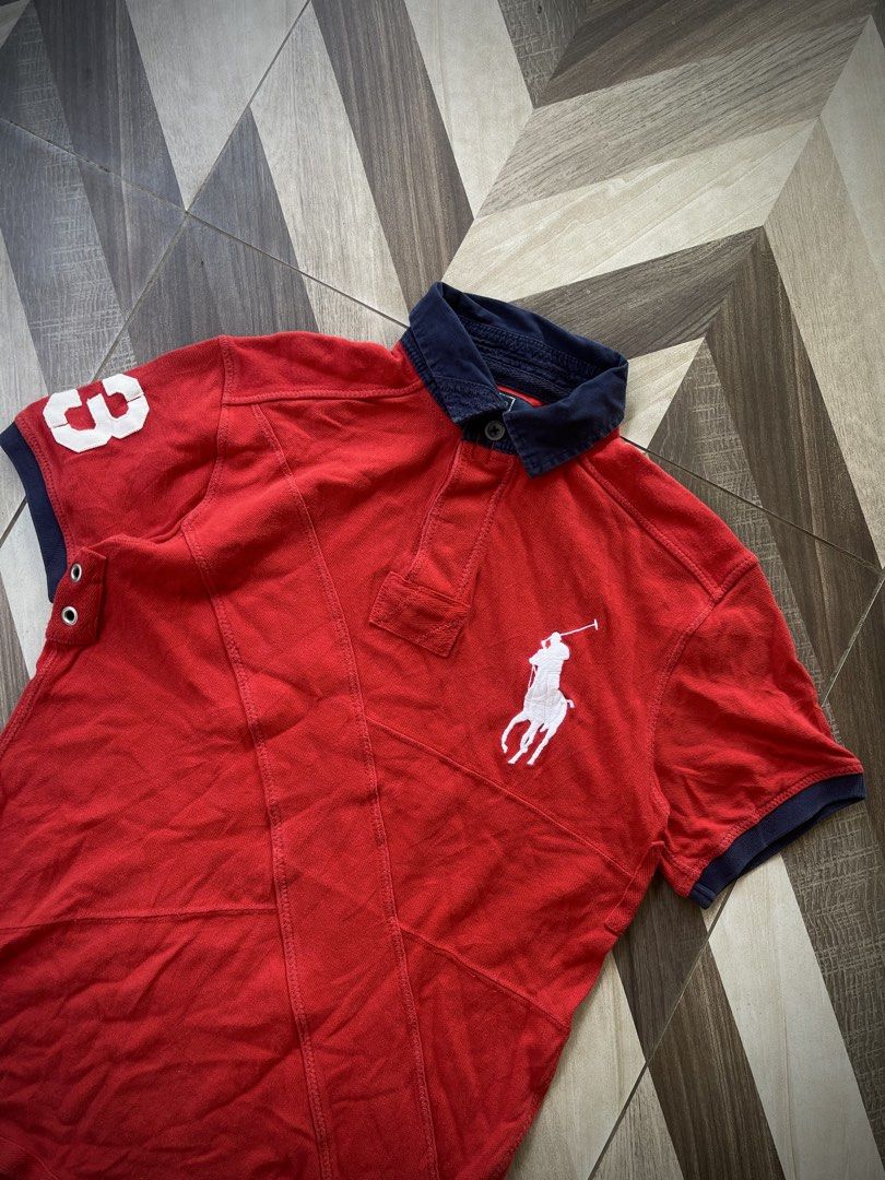Ralph Lauren Big Pony (Category: Tshirts & Polo Shirts ) located in Pagadian. Submitted by thrift.wrld (Listing ID 1469255954, Image 2). Description: Ralph Lauren Big Pony Dimensions: • Width: 20.5 • Length: 29 / 32 Drop Prices: • Mine: 600 + ₱9O shipping fee (sf) Details: • 9.5/1O Color rate • Flawless, Good condition, zero flaws • Need wash.