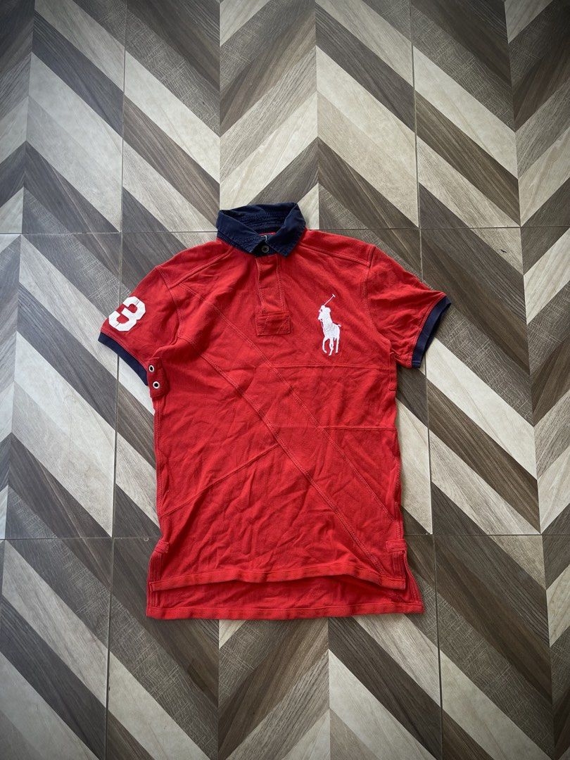 Ralph Lauren Big Pony (Category: Tshirts & Polo Shirts ) located in Pagadian. Submitted by thrift.wrld (Listing ID 1469255954, Image 1). Description: Ralph Lauren Big Pony Dimensions: • Width: 20.5 • Length: 29 / 32 Drop Prices: • Mine: 600 + ₱9O shipping fee (sf) Details: • 9.5/1O Color rate • Flawless, Good condition, zero flaws • Need wash.