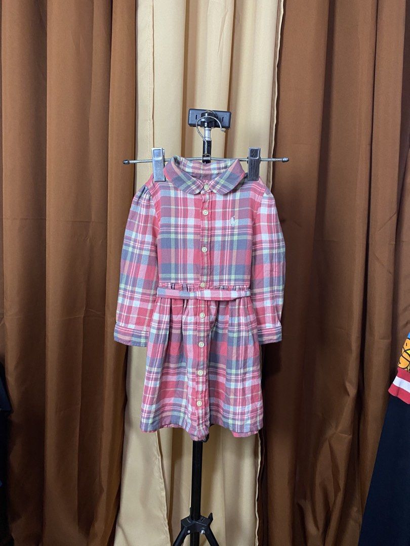 Ralph Lauren Polo dress (Category: Babies & Kids Fashion) located in Tabaco. Submitted by hidden_gem.2 (Listing ID 1469209441, Image 1). Description: With Scannable Qr No issue Likenew 18mos.
