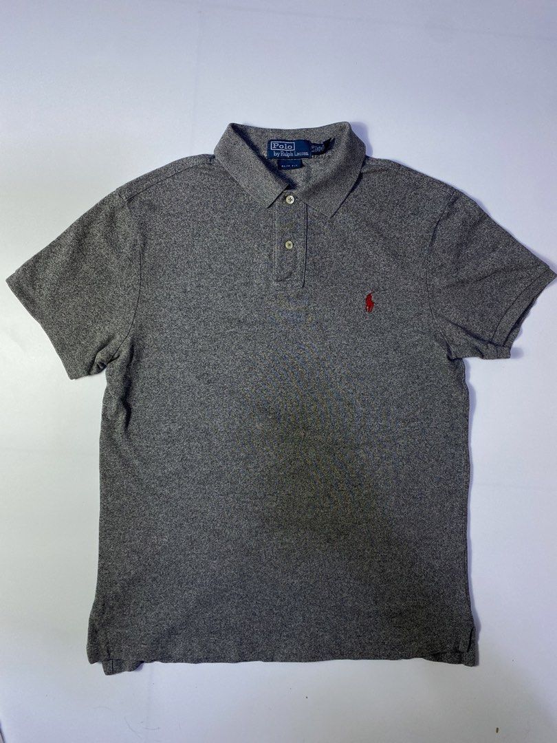 Ralph Lauren Polo Shirt (Category: Tshirts & Polo Shirts ) located in Manila. Submitted by streetw1se.ph (Listing ID 1469204802, Image 1). Description: RL polo shirt Size:Large Width:20 Length:26-27 long back Shoulder:17 Sleeve length:7 Hem:20 (Measured in inches) -Good as new -No major flaws.