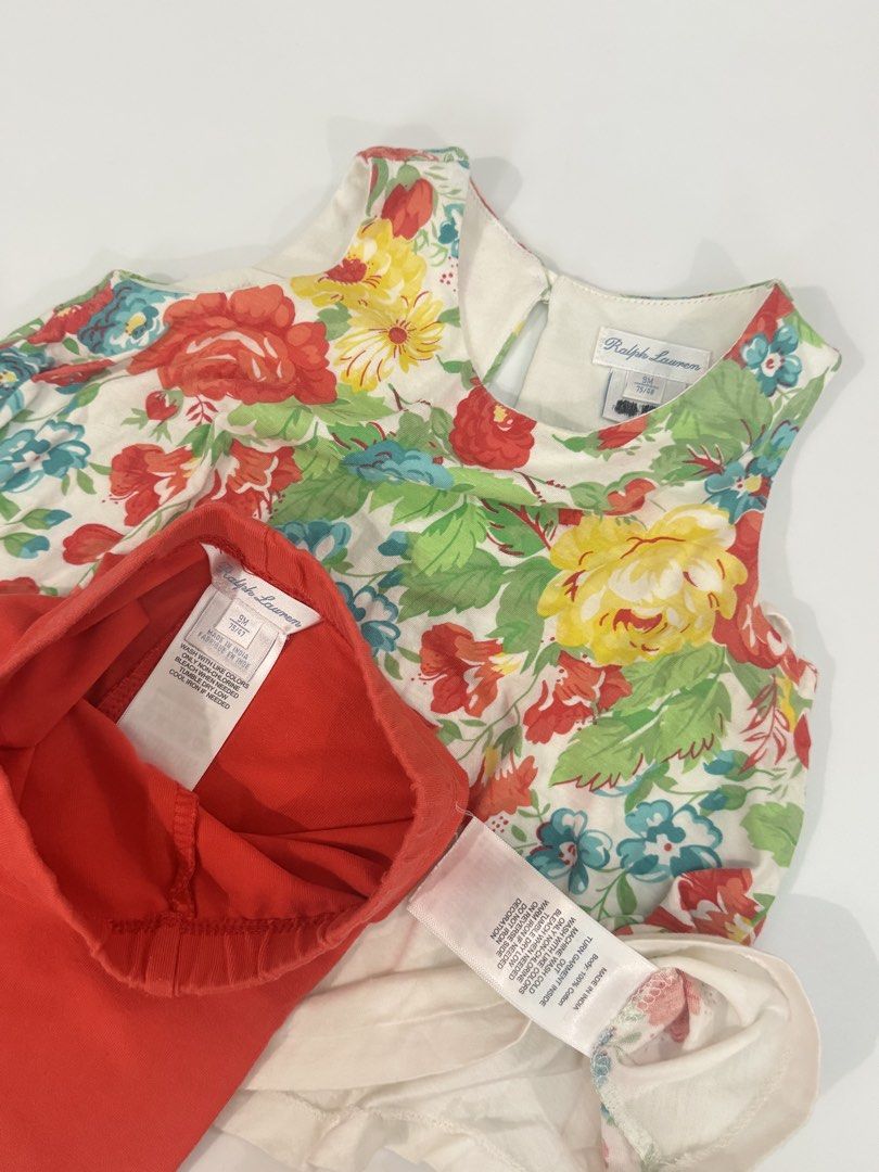 Ralph Lauren RL set (Category: Babies & Kids Fashion) located in Bacoor. Submitted by littleveraph (Listing ID 1469328499, Image 2). Description: With dot stains sa leggings.