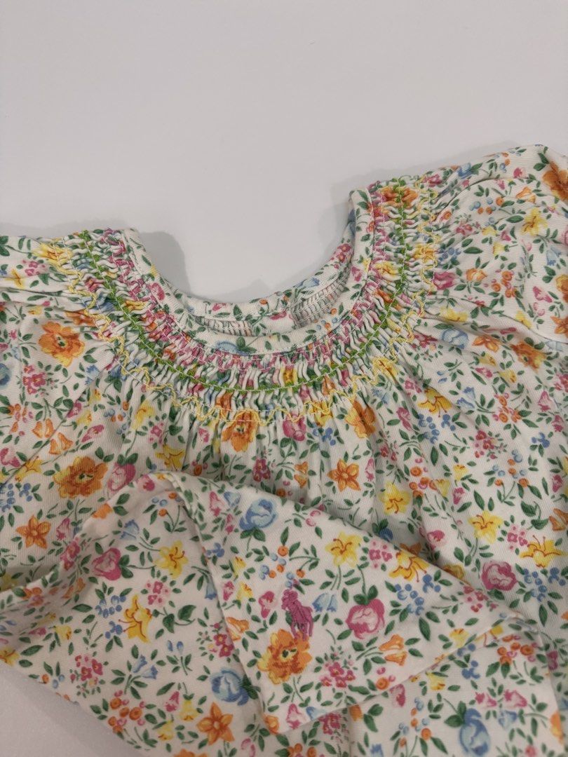 Ralph Lauren RL set with smocked details (Category: Babies & Kids Fashion) located in Bacoor. Submitted by littleveraph (Listing ID 1469325903, Image 2). Description: Super pretty to in actual Runs big .