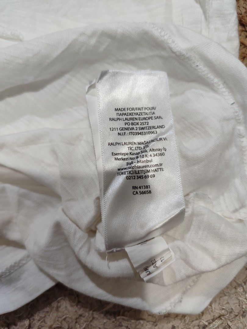 RALPH LAUREN TEE (Category: Tshirts & Polo Shirts ) located in Pagadian. Submitted by miraculouspat (Listing ID 1469294339, Image 3). Description: L 23 W 18 10/10 COLOR ASNEW CONDITION AUTHENTIC NO ISSUE COLOR MAY VARY DUE TO LIGHT.