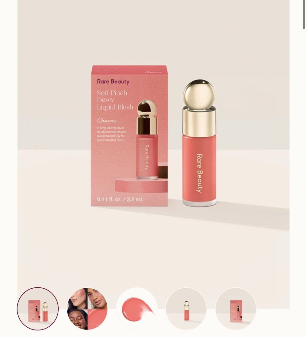 Rare Beauty Mini Blush - Charm (Category: Makeup) located in Meycauayan. Submitted by boldrabbit.3a0187 (Listing ID 1469237981, Image 2). Description: .
