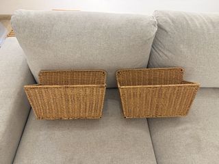 Big Rattan Baskets, Furniture & Home Living, Home Improvement ...