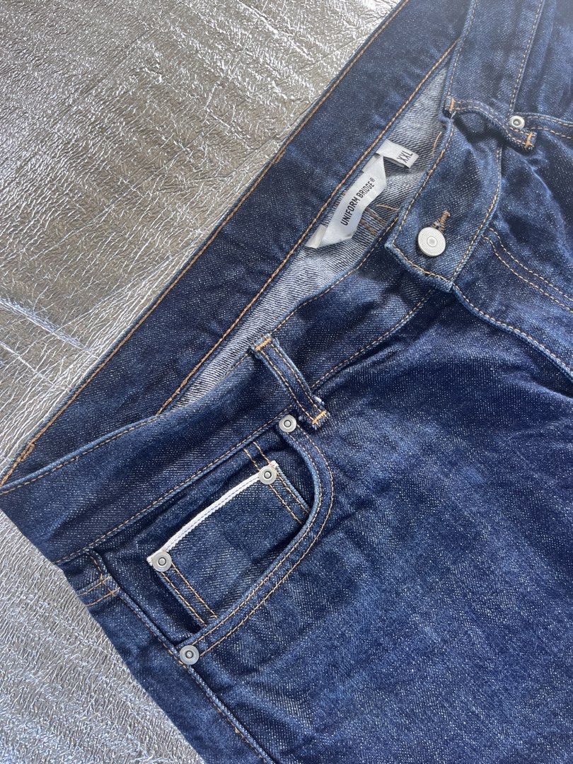 RAW INDIGO SELVEDGE (Category: Jeans) located in Panabo. Submitted by vrail (Listing ID 1469164987, Image 3). Description: UNIFORM BRIDGE RAW INDIGO SELVEDGE W 38 L 38.3 T 14.5 H 10.1.
