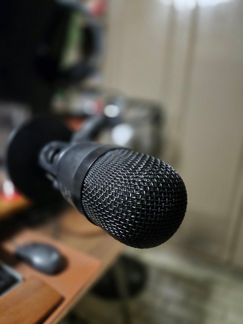 Razer Mini Seiren with mount (Category: Microphones) located in Manila. Submitted by oki.ukay (Listing ID 1469382527, Image 2). Description: Selling my microphone without mount -no flaws, fix price -rfs: will update my mic -great for gaming and work experience.