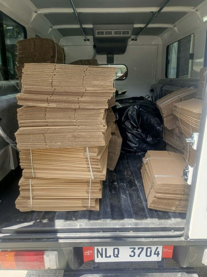 RCS CORRUGATED BOXES (Category: Everything Else Others) located in Malabon City. Submitted by hannah_sofia (Listing ID 1469228191, Image 2). Description: Triple R PACKAGING SUPPLIES TRADING Wholesale and retail MAILER BOX T-BOX JNT BOX — XS, Small, Medium, Large GALLON BOX — 1 Gallon, 2 Gallon, 4 Gallon BALIKBAYAN BOX — Balikbayan Box 1, Balikbayan Box 2.