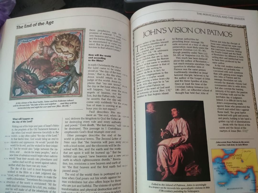 Reader's Digest Illustrated Guide to the Bible (Hardcover Reference Book) (Category: Religion Books) located in Angeles City. Submitted by wildmountain_8fada7 (Listing ID 1469226965, Image 3). Description: 📖 Reader’s Digest Illustrated Guide to the Bible Sub-title: Intriguing questions and answers about the greatest book ever written An essential large-format hardbound reference book filled with rich color artwork, maps, historical timelines, ar