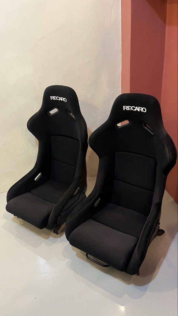 Recaro SPG XL (Category: Upholstery, Seatcovers and Other Interior Parts and Accessories) located in Binan City. Submitted by eva.unit.07 (Listing ID 1469167633, Image 3). Description: For Sale / Swap Recaro SPG Fixed Bucket Seats (copy) 2pcs / Pair Great condition. Slightly used with custom fabricated railings. For modification of new user. 1 seat is bit faded than the other (driver side) RFS: Change of plans Price for pair - Php 35,000 Negotiab
